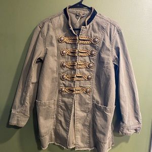 Free People Military Jacket